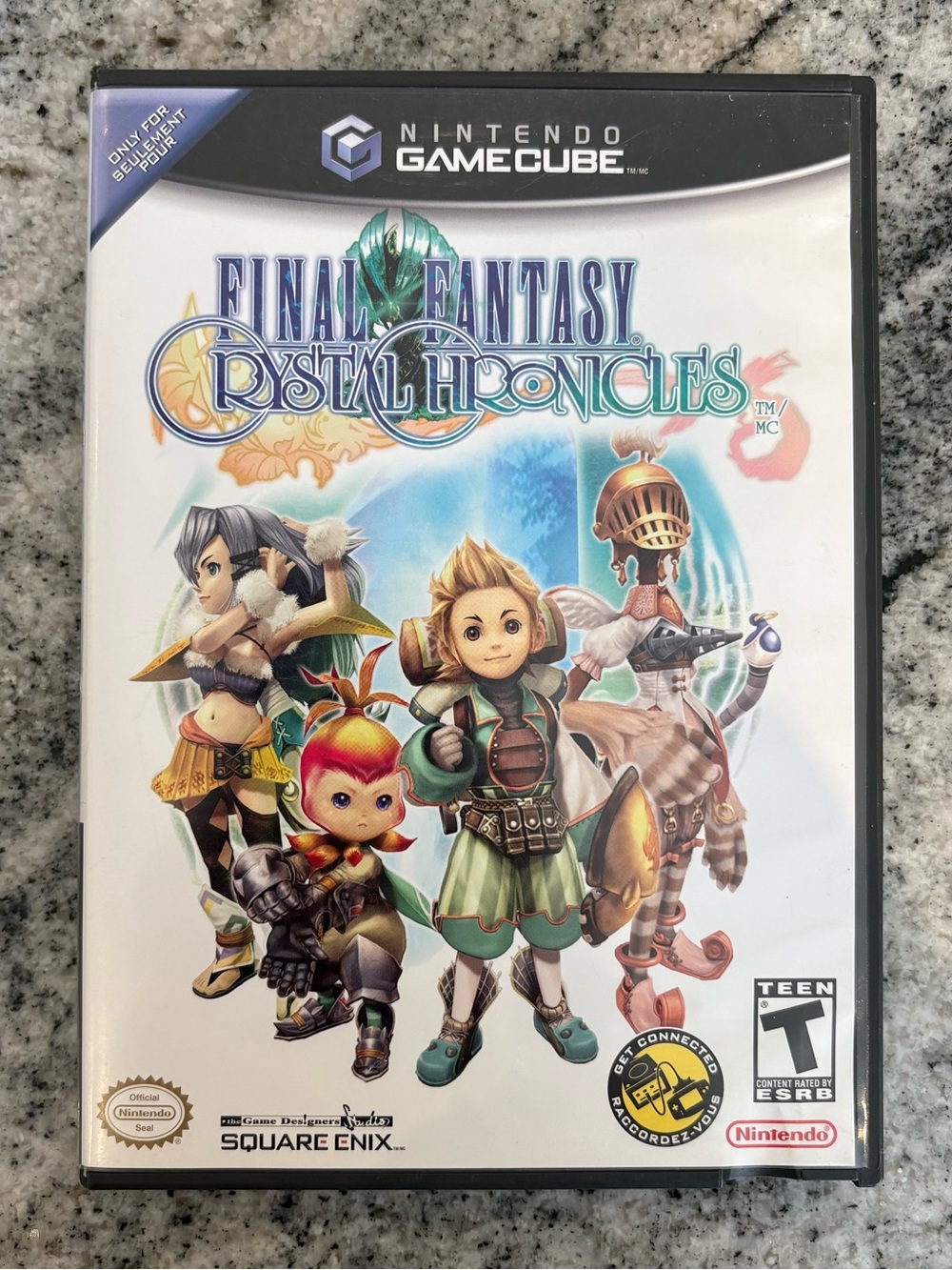 Final Fantasy: Crystal Chronicles (Nintendo GameCube, 2004) CIB Tested & Works
